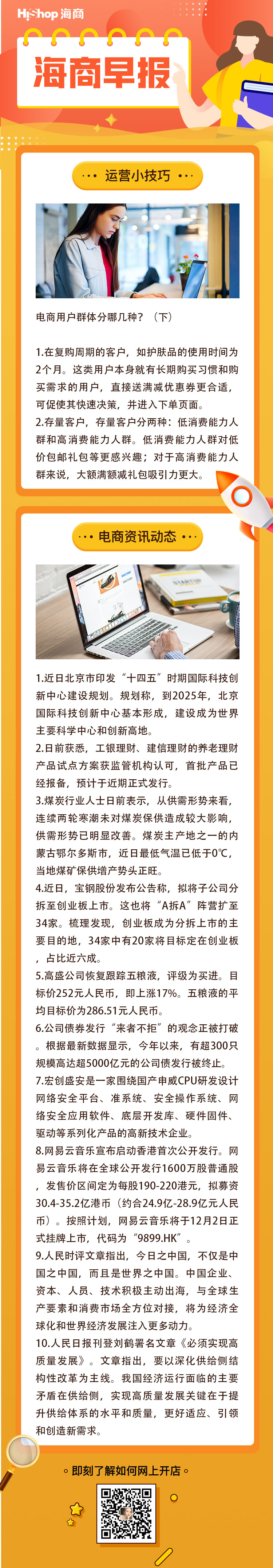 HiShop電商早報——2021年11月24日