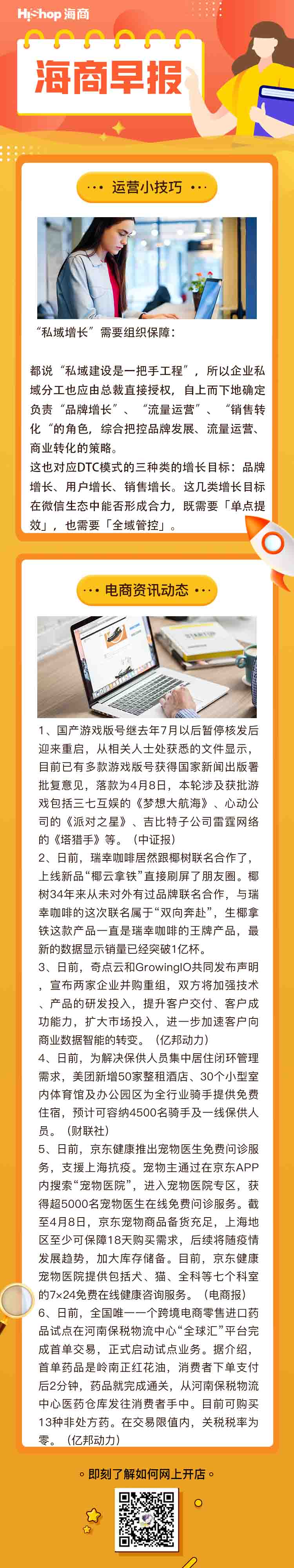 HiShop電商早報——2022年4月12日